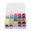 Creative Kit: Prewound Bobbins Thread In Assorted Colors For Unmatched Sewing Experiences, Compatible With Size A Class 15 Machines, Includes Clear 2