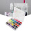 Creative Kit: Prewound Bobbins Thread In Assorted Colors For Unmatched Sewing Experiences, Compatible With Size A Class 15 Machines, Includes Clear 8
