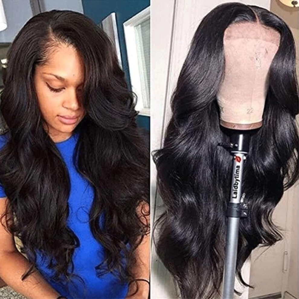 Unisex Brown Hd Lace Front Wig 13X4 Preplucked Natural Hairline Curly Virgin Human Hair For Women