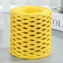 200m Natural Paper Craft Ribbon, Twine, Yarn, Knitted Paper Rope For DIY Craft And Gift Wrapping