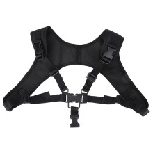 P90 Nylon Black Outdoor Multifunction Tactics Vest Sling, 243g