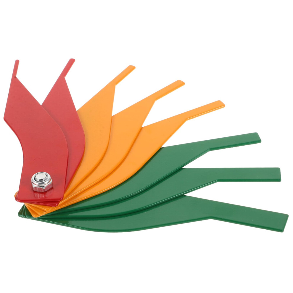 Brake Pad Thickness Gauge And Tire Tread Depth Tool, Durable Steel, Accurate Car Maintenance 9187378995976