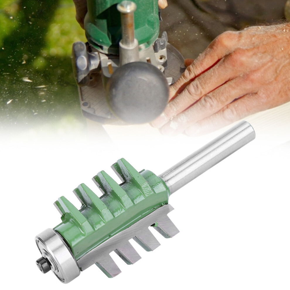 Cemented Carbide Finger Joint Router Bit Â Green, 8Mm Shank, 34.9Mm Width 9361379780575