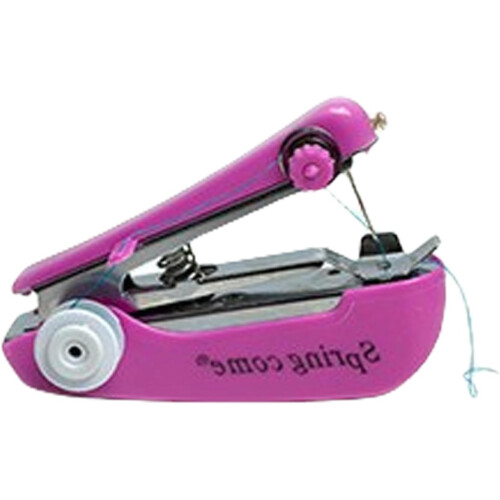 Handheld Sewing Machine Portable For Clothes Manual Quick Sewing Needlework Tool 2