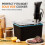 Sous Vide Container 12 Quart with Lid and Rack, Complete BPA Kit for Anova Cookers 5