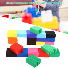 120pcs Wooden Domino Learning Toy for Kids, 4.4x2.1cm