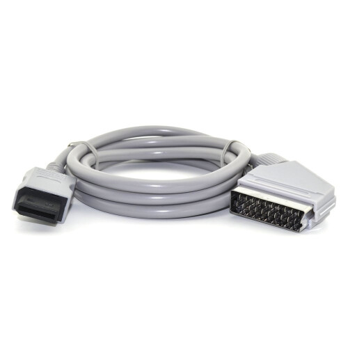 RGB Scart Cable 1.8m for Nintendo Wii PAL Version with Enhanced Visual Clarity 2