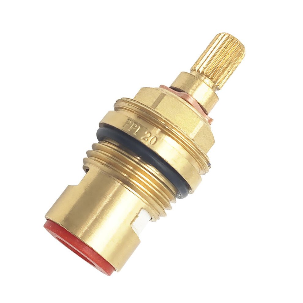 Cartridge For Grohe Faucet 45882000 Hot Ceramic Replacement 1/2 Inch 90 Turn Durable Brass Build 9199774780117