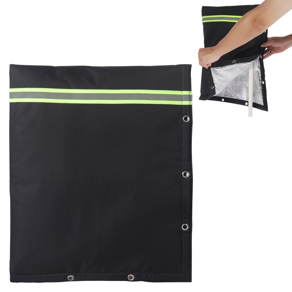 Backflow Preventer Insulation Cover 16X20 Fivelayer Outdoor Faucet Freeze Protection Black 9094768008256