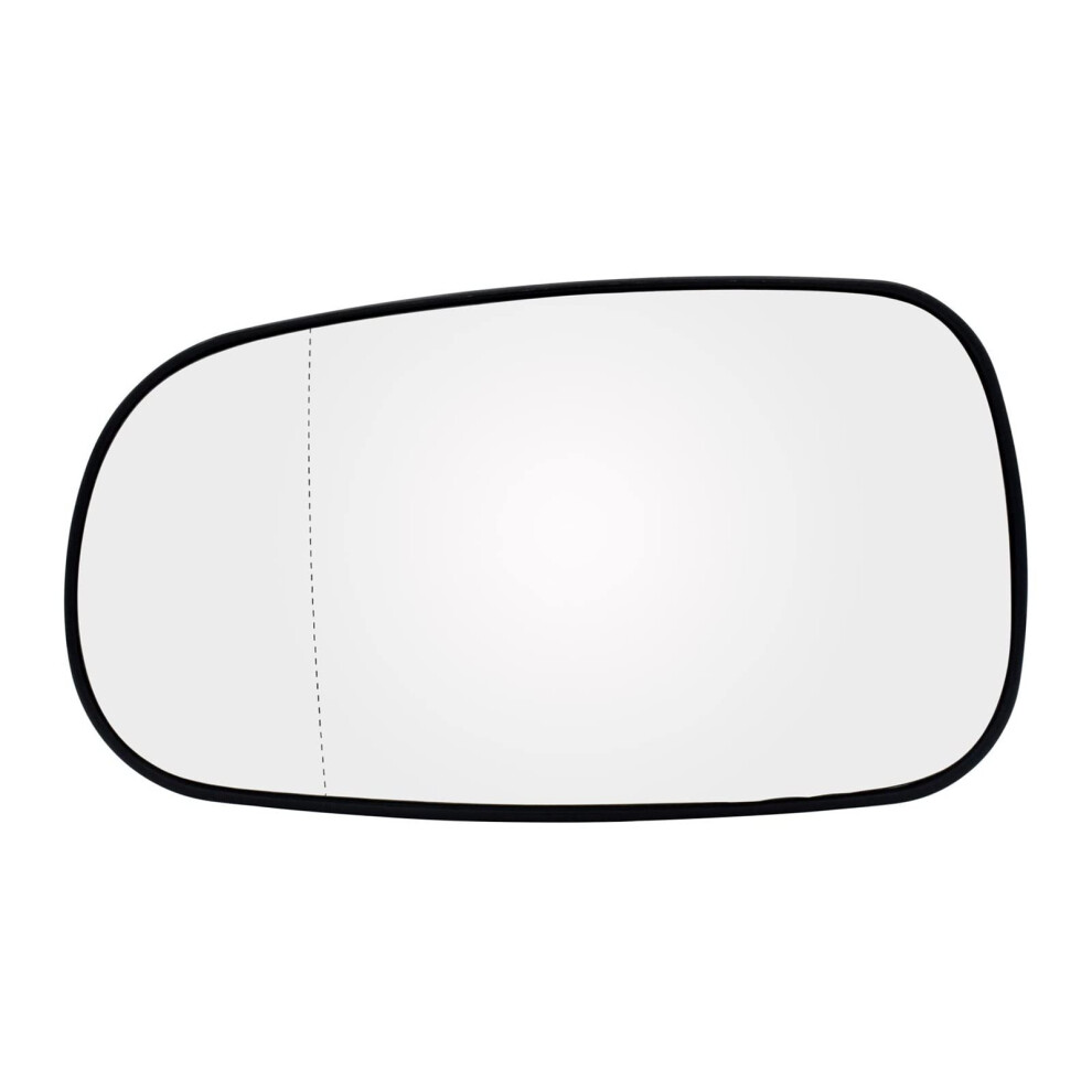Heated Wide Angle Wing Mirror Glass Left Side Oem 12795601 Replacement For Saab 93 95 9187378996829