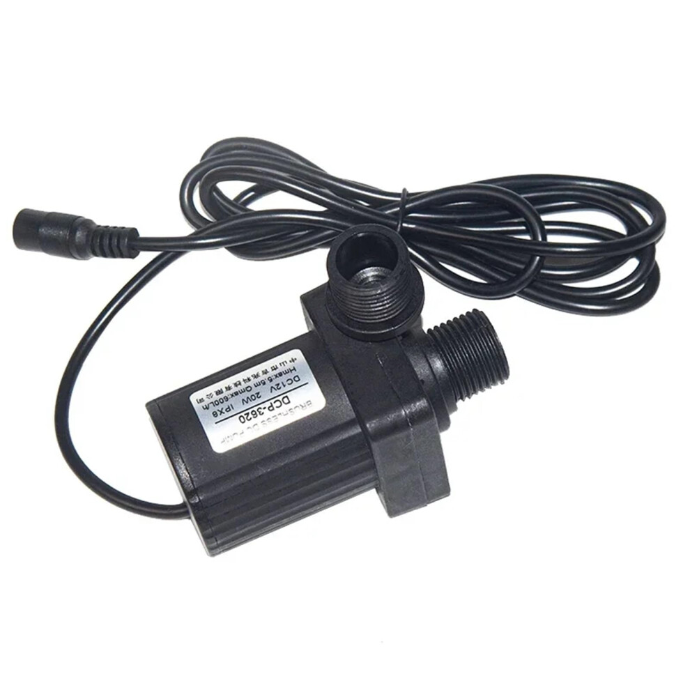 Dc 24V Brushless Temp Submersible Booster Water Pump For Solar Heater 30W Female Head 9199774780728