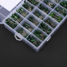 700Pcs Green Polyester Film Capacitors 0.22NF-470NF 100V Kit