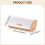 Bamboo Bread Box Large Capacity Farmhouse Style Bread Storage Container Keeps Baked Goods Fresh 5