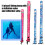 Marqueur de plongée professionnel avec système de-Bleu 180CM 6