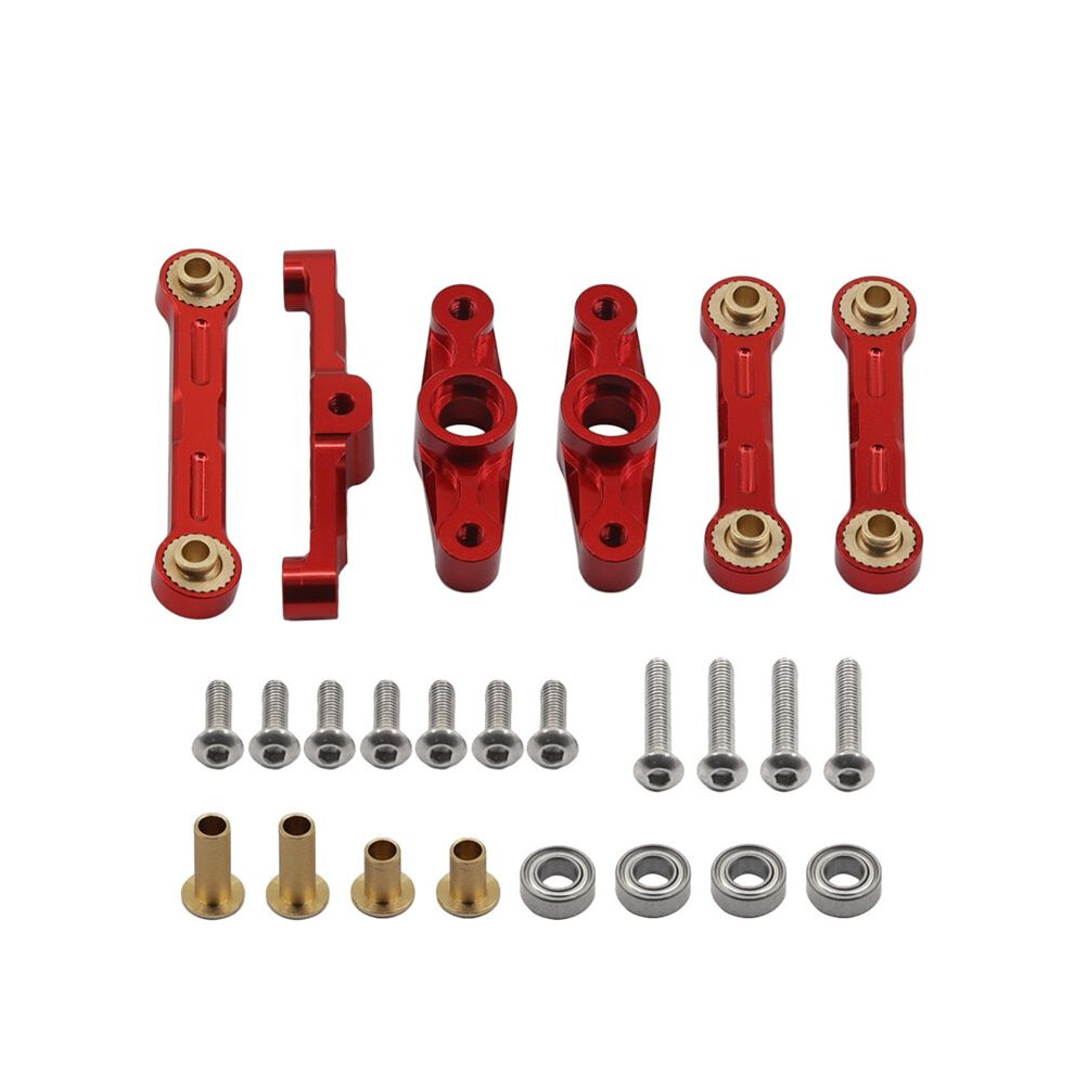 Rc Car Steering Rocker Arm Tie Rod Metal Steering Group For 1/10 Tt02 Tt-02 Tt02d Tt-02D Rc Car Upgrade Parts 6032208334087