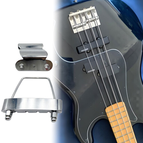 Chevalet de basse en métal renforcé pour instruments à 4 cordes, 1