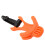 Securely Scubas Diving Regulator Holder- fluorescent orange1 1
