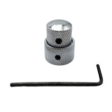 Le bouton de volumes machiné par précision pour les-Argent