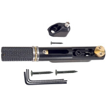 Cordier de pont de guitare sans tête conçu pour une-Noir