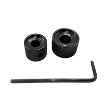 Bouton de Volume de guitare basse électrique de Type lourd,-Noir
