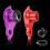 Reverse Thread Locking Bike Frame Derailleurs Hook-Pink 4