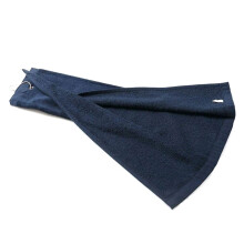 Golfs Club Wiping Cloth Golfs Towel with Carabiner Buckle-Blue