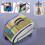 Pickle Ball Paddle Organizers Pickle Ball Backpack with-White 6
