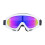 TPU Frame Glasses PC Lens Ski Snowmobile Motorcycle-white frame 1