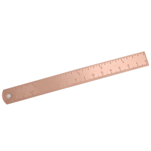 High-Quality Copper Rulers, Flexible Durable Design, Clear Precise Graduations, Precision Measuring Tools, Smooth Polished Surface, Versatile 1
