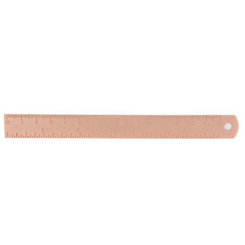 High-Quality Copper Rulers, Flexible Durable Design, Clear Precise Graduations, Precision Measuring Tools, Smooth Polished Surface, Versatile 2