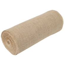 Jute Ribbon, Natural Burlap Fabric For Craft Projects, No-Fray Edges, Home Decoration, Reusable, Good Quality, Multifunctional, Cut To Custom Length,
