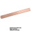 High-Quality Copper Rulers, Flexible Durable Design, Clear Precise Graduations, Precision Measuring Tools, Smooth Polished Surface, Versatile 8