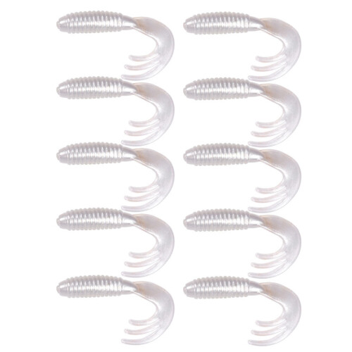 Fishing Accessories Flexible Lures Baits Curl Tail-Color 7