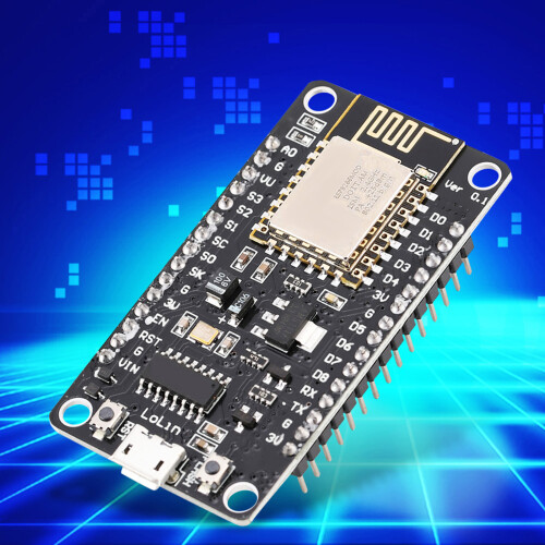 Módulo Wi-Fi para Internet das Coisas, componente para projetos de automação residencial, compatível com Arduino IDE e MicroPython para 1