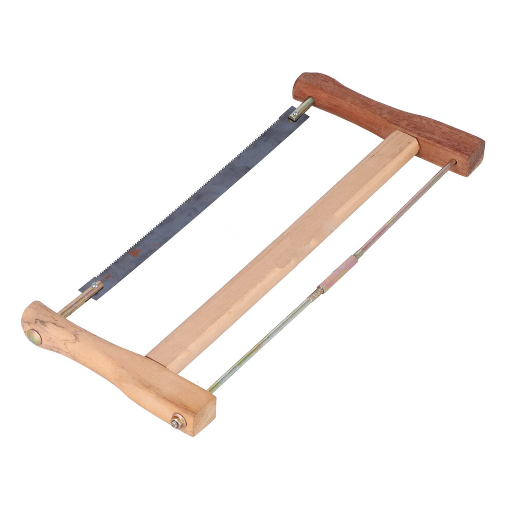 Frame Saw With Teakwood Handle And Manganese Steel Blade For Precision Woodworking 490Mm 9187378997734