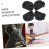 12Pcs Classical Guitar Rollers String Trees Guitar String Ties 5