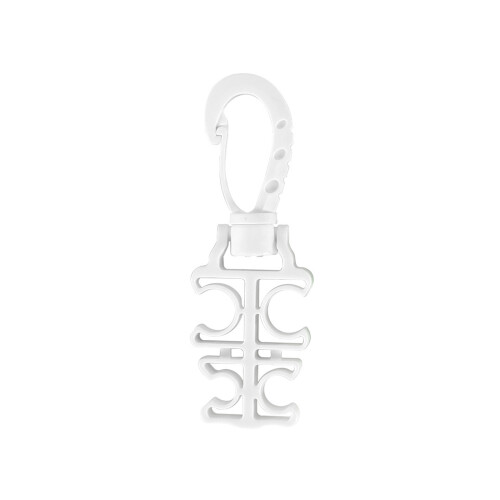 Scubas Diving Hose Holder Clip Diving Double BCD-White 1PCS