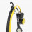 Scubas Diving Hose Holder Clip Diving Double BCD-White 1PCS 4