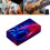 Couvercle de micro de guitare, couleur bleu rouge, couvercle de 2