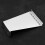 6-String Guitar Tailpiece Metal Fixed Bridge Electric-Silver 6