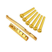 Ensemble de selles élégantes en laiton pour guitare, résonance