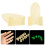 Ergonomic Glow in Dark Thumb or Finger Guitar Picks-foregoing 4