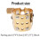 Ligature de saxophone réglable compatible avec les embouchures 2