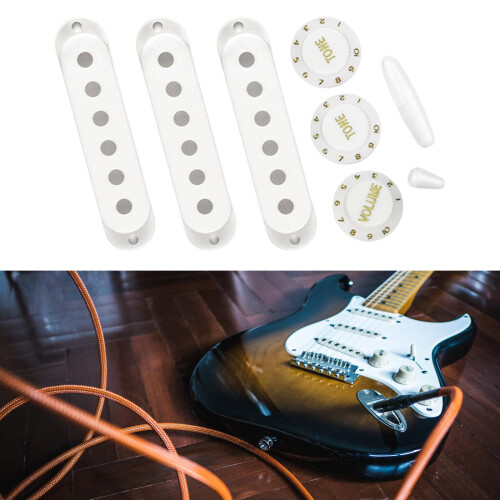Couvercle de micro de guitare, 1 Volume, 2 boutons de-Violet 2