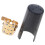 Ligature de saxophone réglable compatible avec les embouchures 1