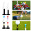 12pcs Large Castles Plastic Golfs Practice Tees Adjustable Golfs 2
