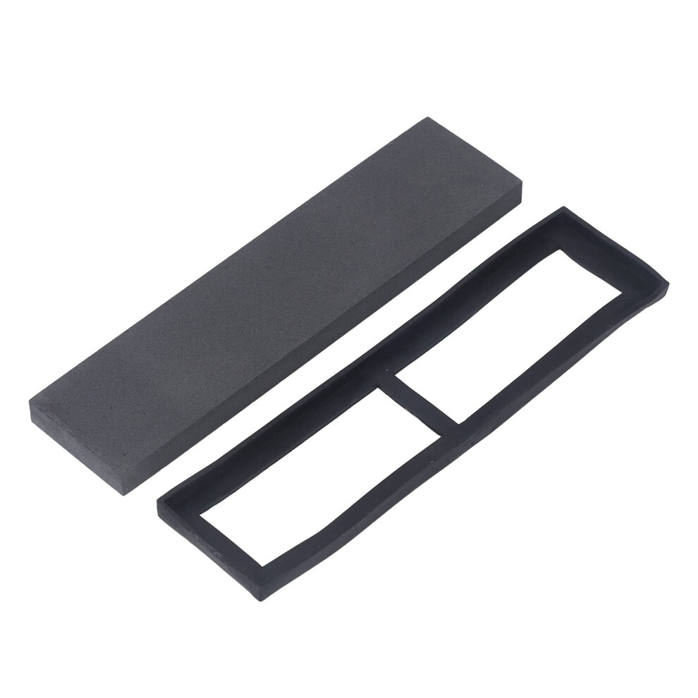 800 Grit Knife Sharpening Stone Boron Carbide Whetstone With Nonslip Rubber Base For Kitchen Use 9187378998229