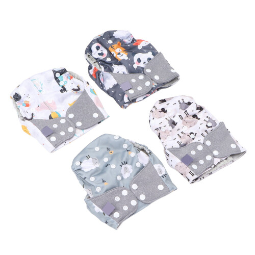 Adjustable One Size Cloth Diapers for Babies Super Soft & Absorbent 2