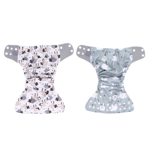 Adjustable One Size Cloth Diapers for Babies Super Soft & Absorbent 1