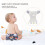 Adjustable One Size Cloth Diapers for Babies Super Soft & Absorbent 5